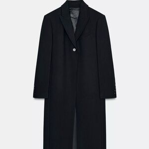 Zara Tailored Black Women's Coat
